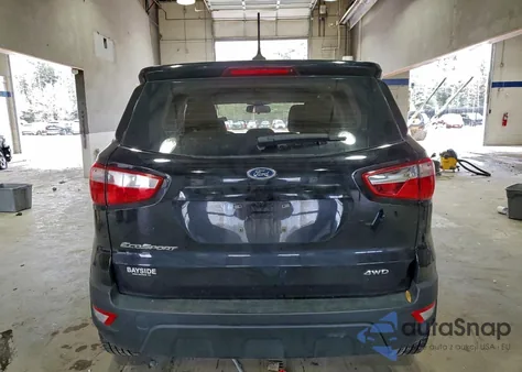2022 Ford Ecosport S из США, поврежденный, VIN MAJ6S3FL6NC468012